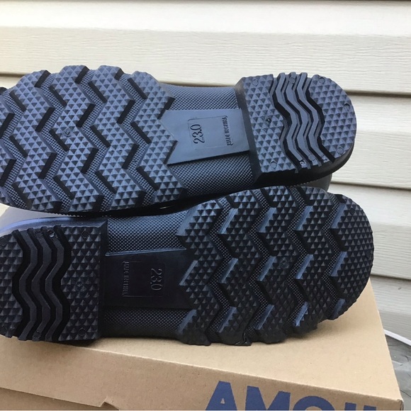 New in Box Black Amoji Rubber Boots, Big Boys Size 28.0 - Picture 11 of 12